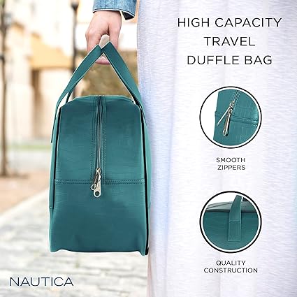 Nautica Duffle Bag for Travel | Stylish Leatherette Luggage