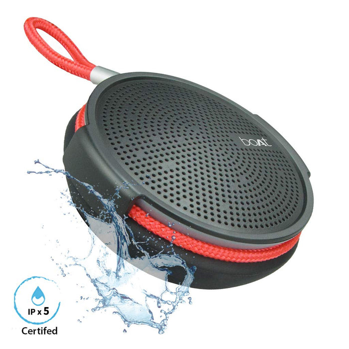boAt Stone 230 Wireless Bluetooth Speaker with Integrated Controls (Charcoal Black)