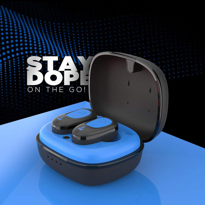 boAt Airdopes 201 True Wireless Earbuds with Up to 15H Total Playback (Active Blue)