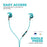 boAt Bassheads 242 in Ear Wired Earphones with Mic (BLUE)