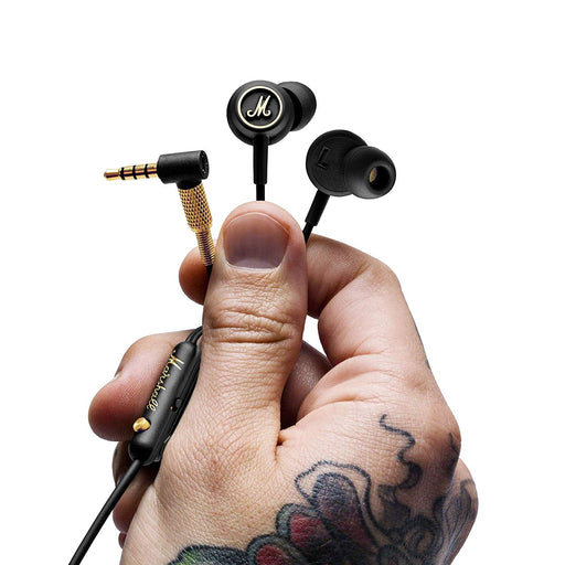 Marshall Mode EQ in-Ear Headphones (Black/Brass)