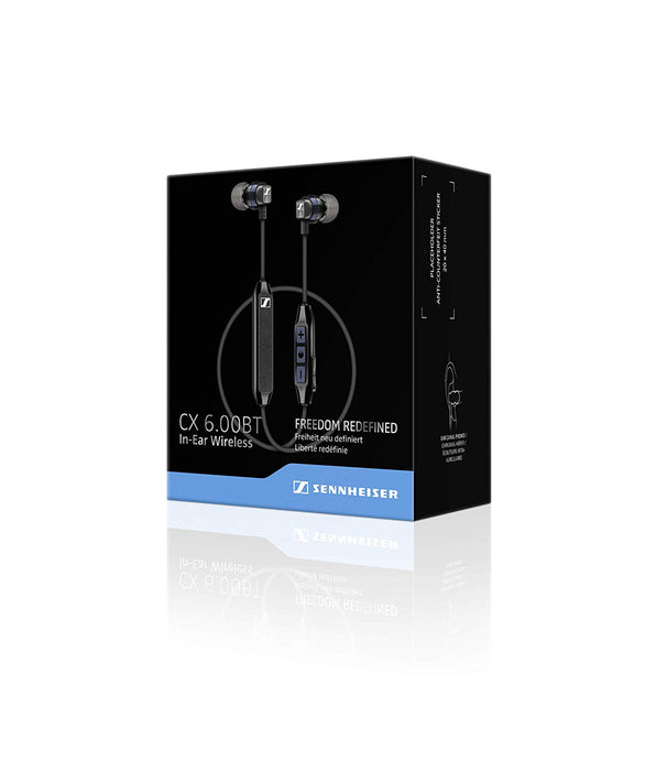 Sennheiser CX 6.00 BT Wireless In-Ear Headphones Black