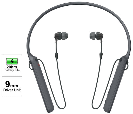 Sony WI-C400 Wireless Bluetooth in-Ear Neck Band Headphones with 20 Hours Battery Life