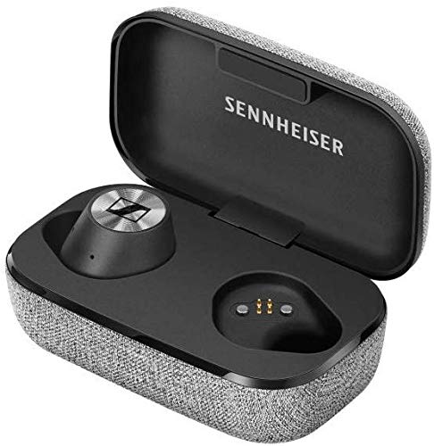 Sennheiser Momentum True Wireless in-Ear Bluetooth Headphone with Multi-Touch Fingertip Control (Black)