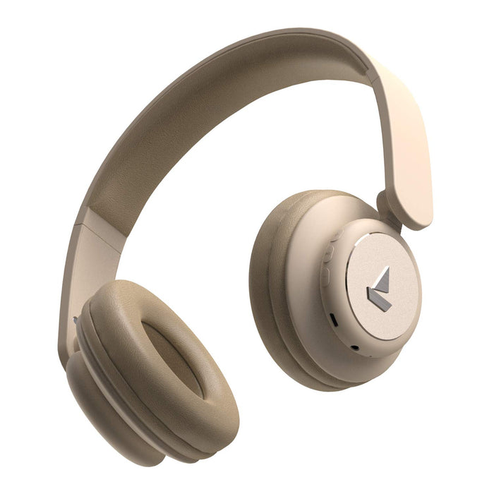 boAt Rockerz 450 Bluetooth On-Ear Headphone with Mic(Hazel Beige)
