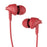 boAt BassHeads 100 Hawk Inspired Earphones with Mic (Furious Red)