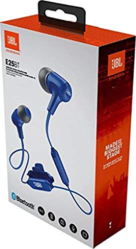 JBL E25BT Signature Sound Wireless in-Ear Headphones with Mic (Blue)
