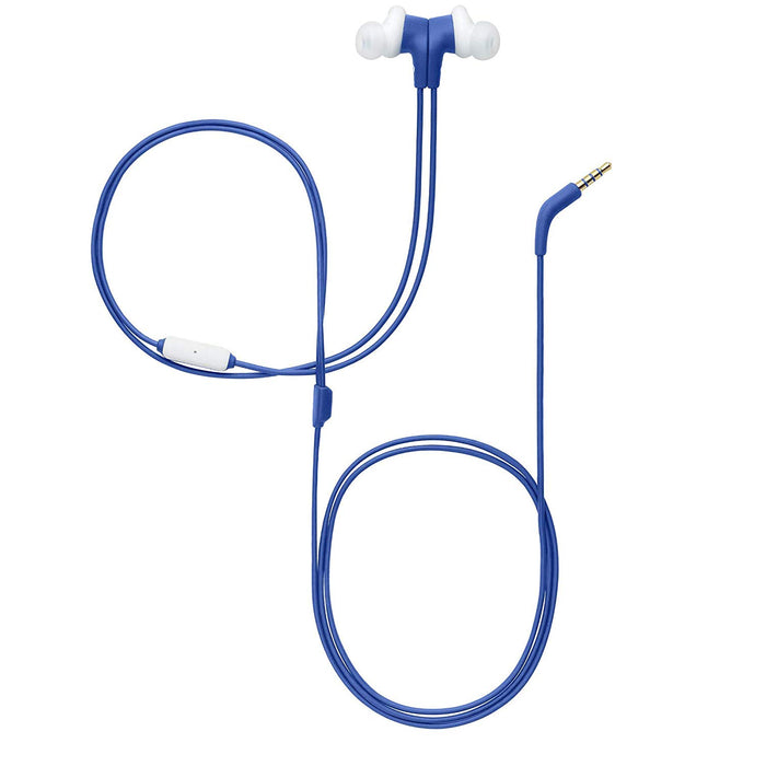 JBL Endurance Run Sweat-Proof Sports in-Ear Headphones with One-Button Remote and Microphone (Blue)