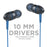 Boat BassHeads 228 Extra Bass with Pouch in Ear Wired Earphones with Mic (Blue/Black)