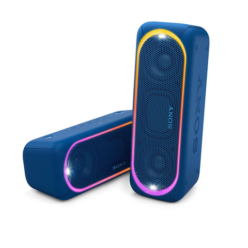 Sony SRS-XB30/LC-IN5 Portable Bluetooth Speakers (Blue)