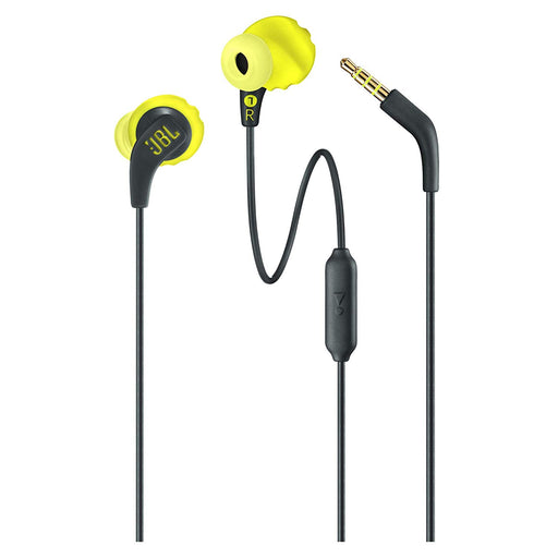 JBL Endurance Run Sweat-Proof Sports in-Ear Headphones with One-Button Remote and Microphone (Yellow)