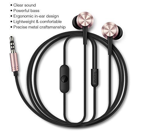 1MORE Piston Fit Earphones with MIC-Pink
