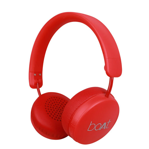 boAt Rockerz 440 Wireless Bluetooth Headset with in-Built Mic (Red)