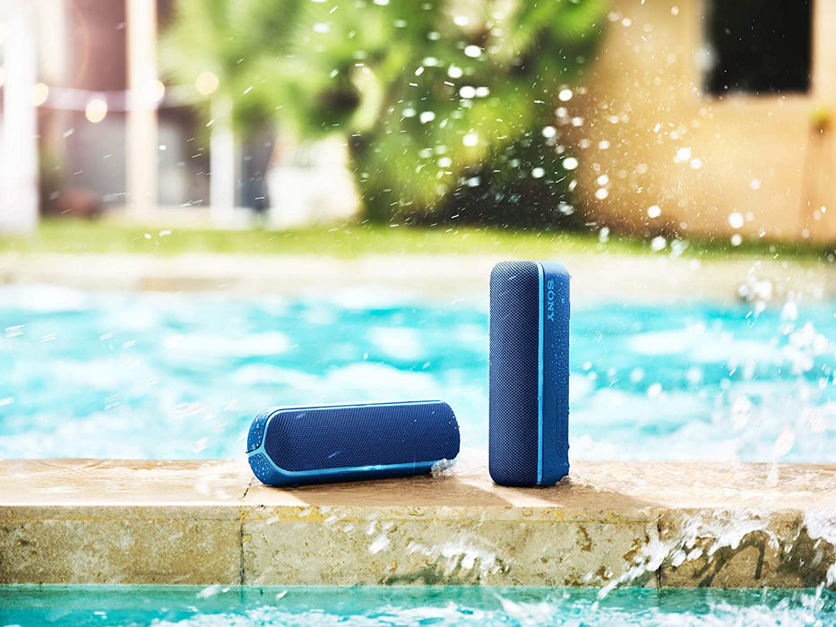 Sony SRS-XB22 Wireless Extra Bass Bluetooth Speaker with 12 Hours Battery Life (Blue)