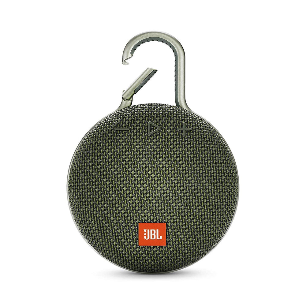 JBL Clip 3 Ultra-Portable Wireless Bluetooth Speaker with Mic (Green)