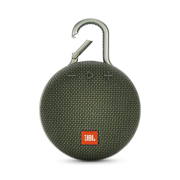 JBL Clip 3 Ultra-Portable Wireless Bluetooth Speaker with Mic (Green)