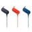 Sony MDR-XB50BS EXTRA BASS Sports Wireless In-ear Headphones (Red)