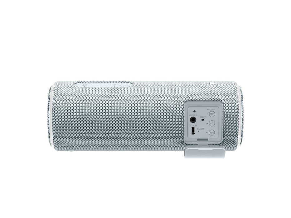 Sony SRS-XB21 Extra Bass Portable Waterproof Wireless Speaker with Bluetooth and NFC (White)