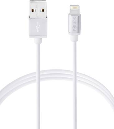 Philips iPhone Lightning to USB cable DLC2508M/97 (White)