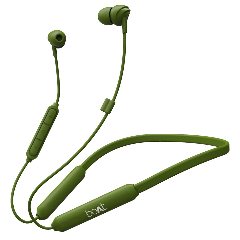 boAt 100 Wireless On-Neck Bluetooth (Green)
