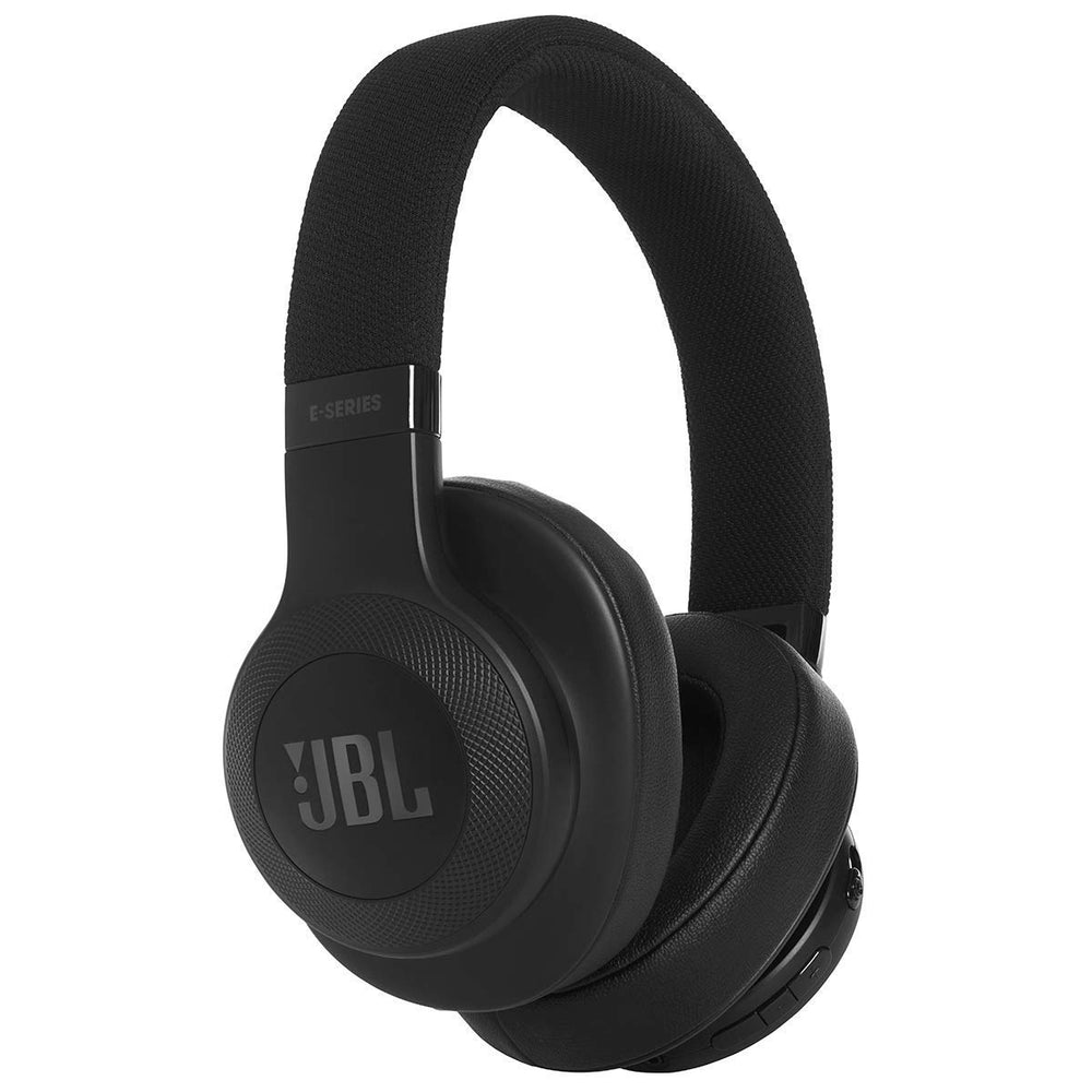 JBL E55BT Signature Sound Wireless Over-Ear Headphones with Mic (Black)