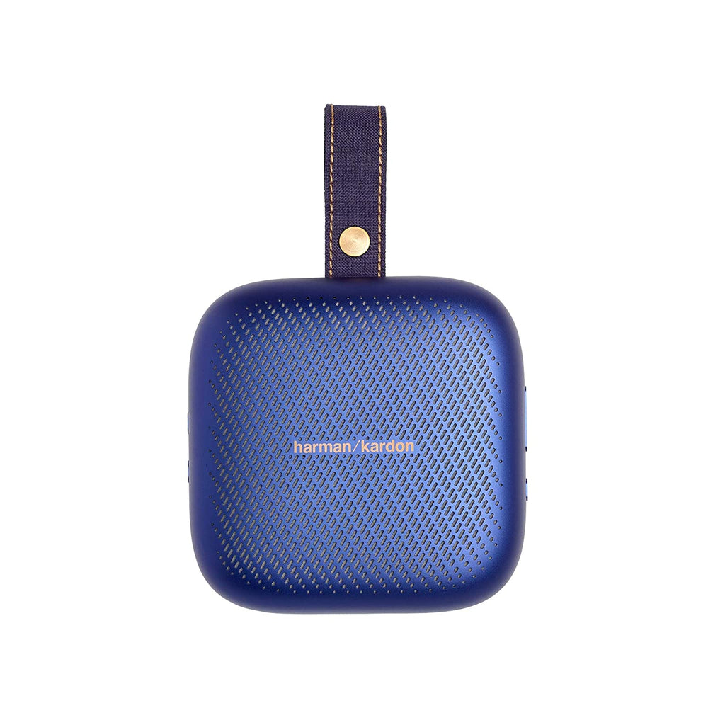 Harman Kardon Fly Neo Ultra-Portable Bluetooth Speaker with 10 Hours of Playtime and IPX7 Waterproof (Blue)