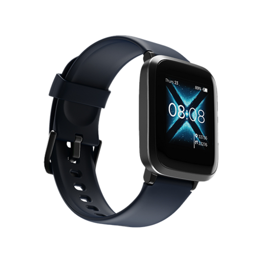 boAt Storm Smartwatch  (Blue Strap, Regular)