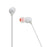 JBL Tune 110BT Pure Bass Wireless in-Ear Headphones with Mic (White)