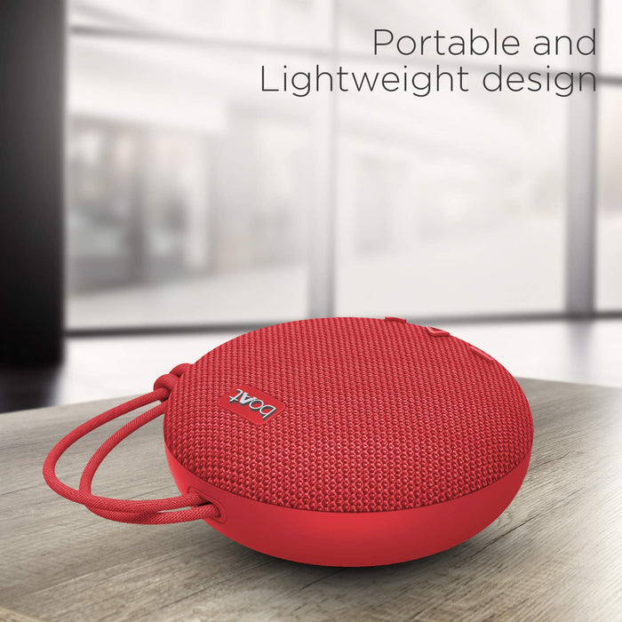boAt Stone 190 Portable Wireless Speaker with 5W Premium Sound (Red)