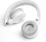 JBL Live 400BT Wireless On-Ear Voice Enabled Headphones with Alexa (White)