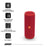 JBL Flip 4 Portable Wireless Speaker with Powerful Bass & Mic (Red)