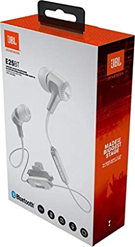 JBL E25BT Signature Sound Wireless in-Ear Headphones with Mic (White)