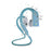 JBL Endurance Dive Waterproof Wireless in-Ear Sport Headphones with Built-in Mp3 Player (Teal)