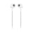 JBL LIVE200BT Wireless in-Ear Neckband Headphones with Three-Button Remote and Microphone (White)