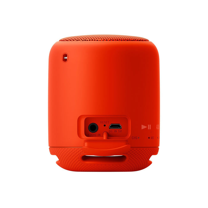 Sony SRS-XB10 EXTRA BASS Portable Splash-proof Wireless Speaker with Bluetooth and NFC (Red)