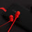 JBL Tune 110 in-Ear Headphones with Mic (Red)