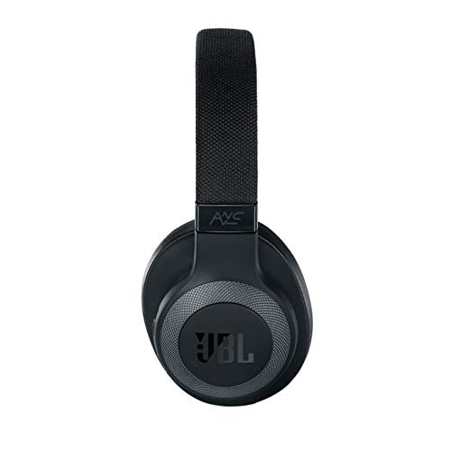 JBL E65BTNC Wireless Over-Ear Active Noise Cancelling Headphones (Black Matte)