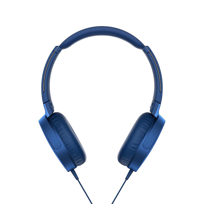 Sony MDR- XB550AP Extra Bass On-Ear Headphone, BLUE