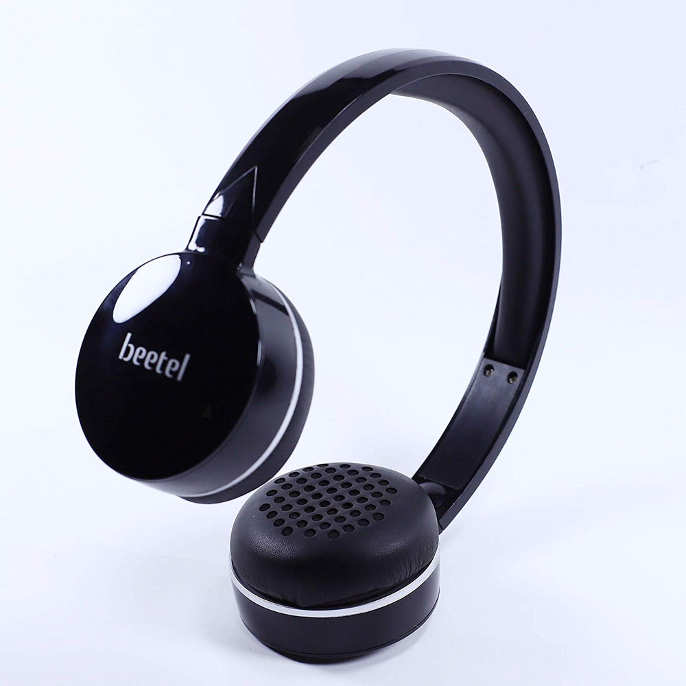 Beetel Bluetooth Headphone B74 with Mic Black