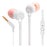 JBL Tune 110 in-Ear Headphones with Mic (White)