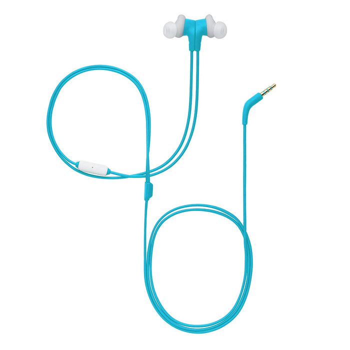JBL Endurance Run Sweat-Proof Sports in-Ear Headphones with One-Button Remote and Microphone (Teal)
