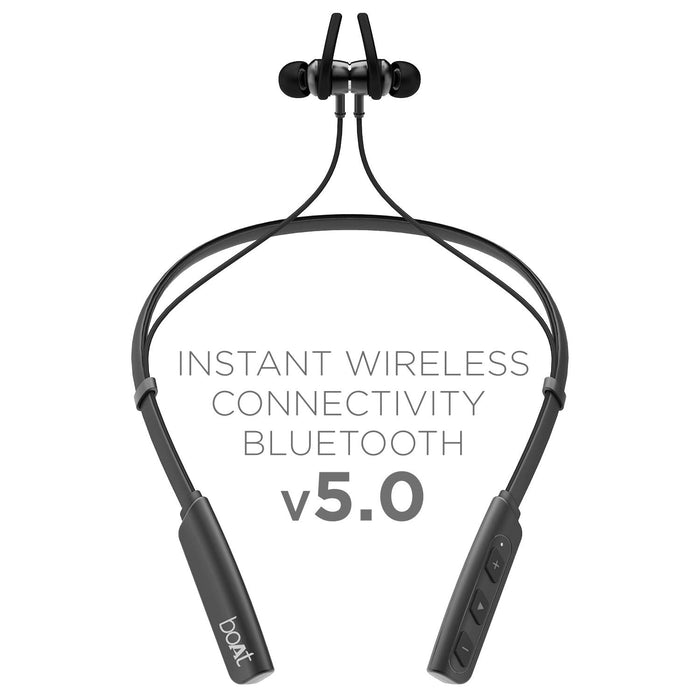 boAt Rockerz 235V2 Wireless Headset  (Black)