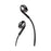 JBL T205 Pure Bass Metal Earbud Headphones with Mic (Black)