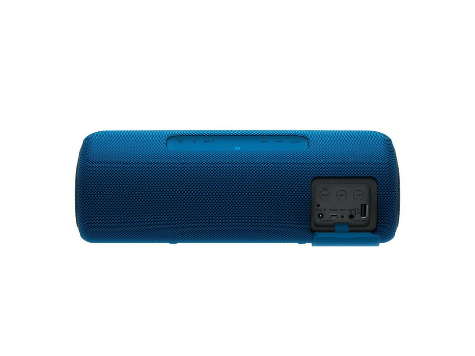 Sony SRS-XB41 Wireless Extra Bass Bluetooth Speaker with 24 Hours Battery Life (Blue)