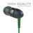 Boat BassHeads 228 Extra Bass with Pouch in Ear Wired Earphones with Mic (forest green )