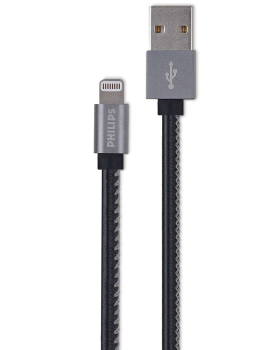 Philips iPhone Lightning to USB cable DLC2508B/97 (Black)