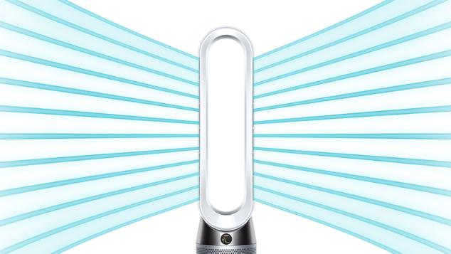 Dyson Pure Cool Advanced Technology Tower (White/Silver)