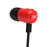 boAt BassHeads 238 in-Ear Earphones with Mic (Red)