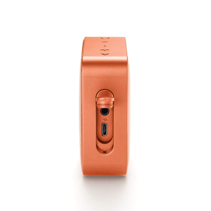 JBL Go 2 Portable Waterproof Bluetooth Speaker with mic (Coral Orange)