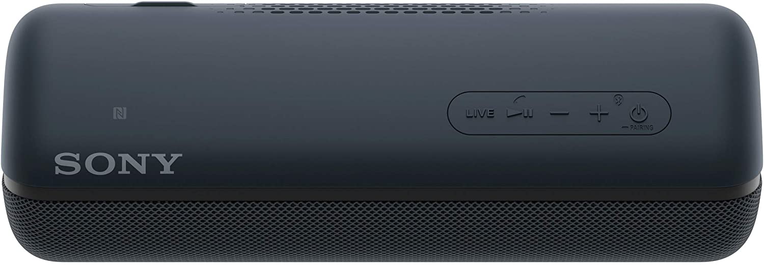 Sony SRS-XB32 Wireless Extra Bass Bluetooth Speaker with 24 Hours Battery Life (Black)